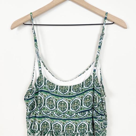 Anthropologie Moulinette Soeurs Green and White Maxi Dress - Picture 13 of 16